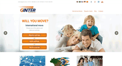 Desktop Screenshot of ginter.com.br